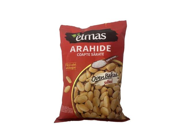 Arahide Decojite  Coapte Sare 300G Elmas