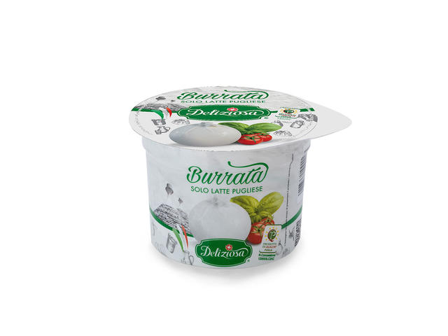 Branza de vaca burrata Deliziosa, 100 g