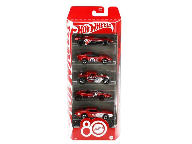 Hotwheels Mattel 80Th Pachet 5