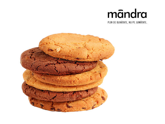 Mândra cookies cu merisoare si ovaz 50g