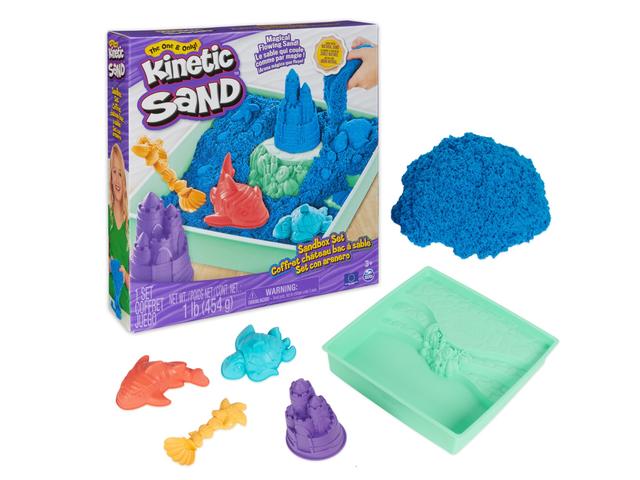 Nisip kinetic cu forme de modelat, Kinetic Sand, 20142934