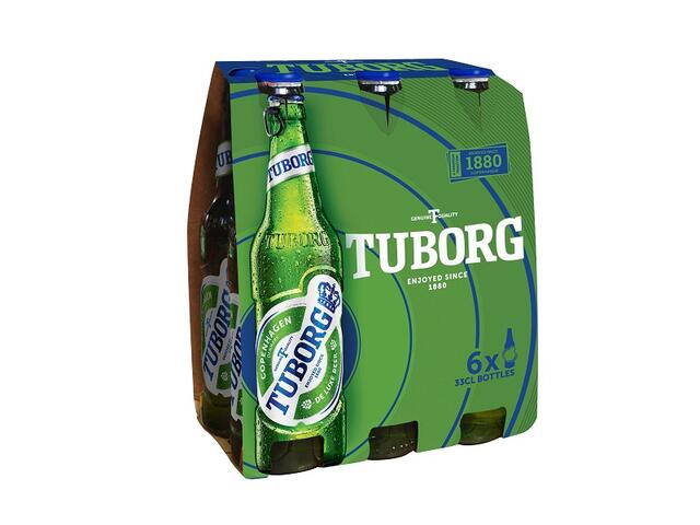 Tuborg bere blonda 5% alcool 6x330 ml