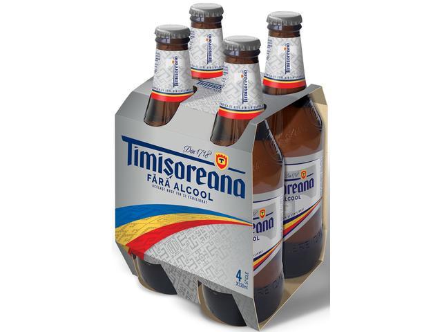 Timisoreana NA sticla 330 ML pack 4