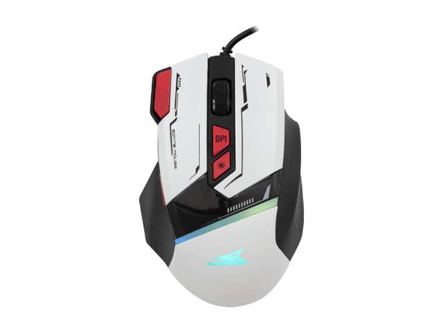 MOUSE 041 MANTA WHT BARRACUDA