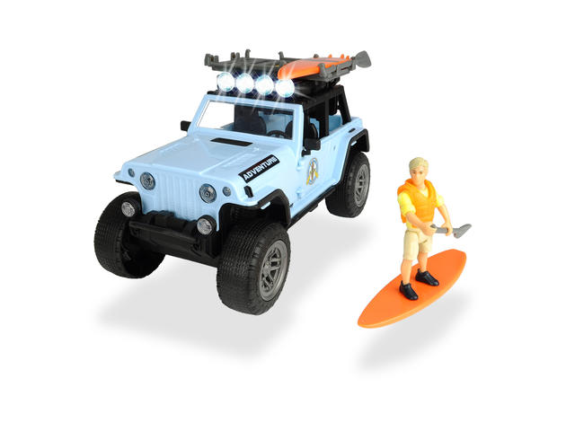 Set Masinuta Jeep cu figurina Dickie Playlife Surfer