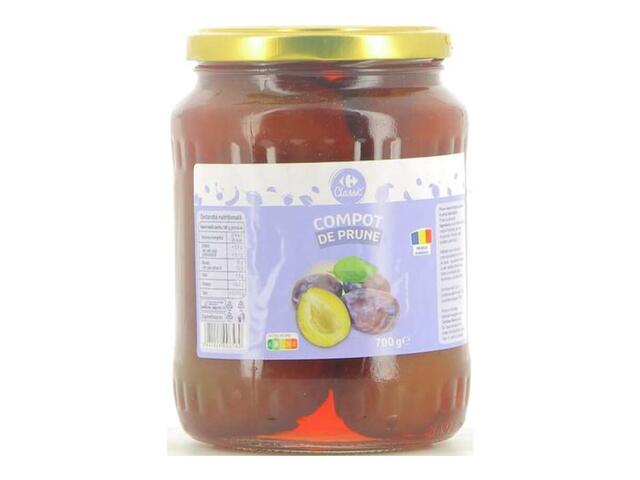 Compot prune 700g Carrefour