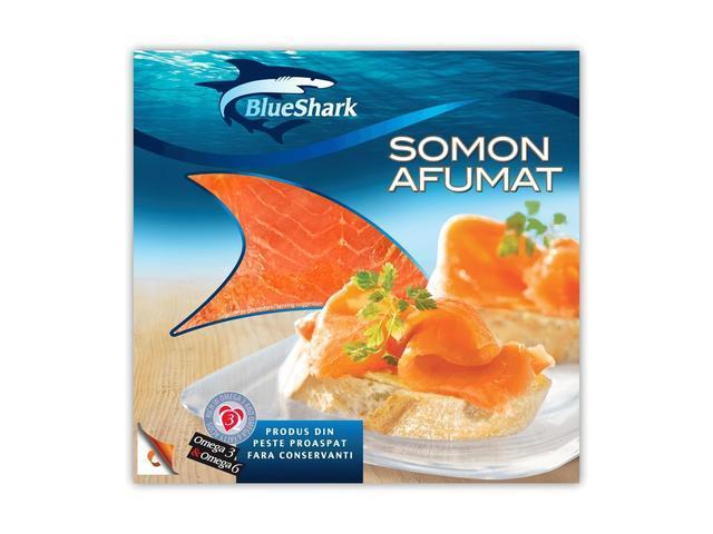 Somon Norvegian afumat 100g Ocean Fish