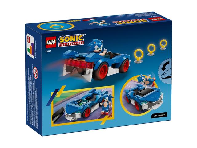 LEGO® Sonic The Hedgehog - Sonic: Speedster Lightning (77117)