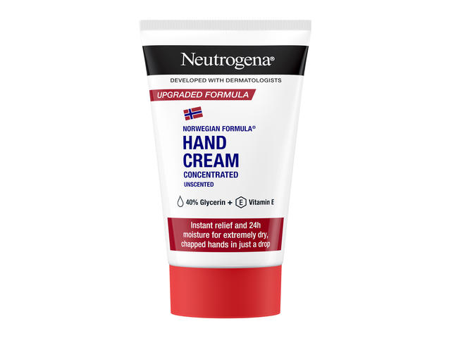 Neutrogena Crema de maini concentrata, fara parfum, piele extrem de uscata sau crapata, 50 ML