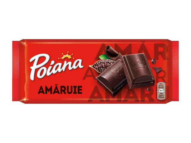 Poiana ciocolata amaruie 80 g