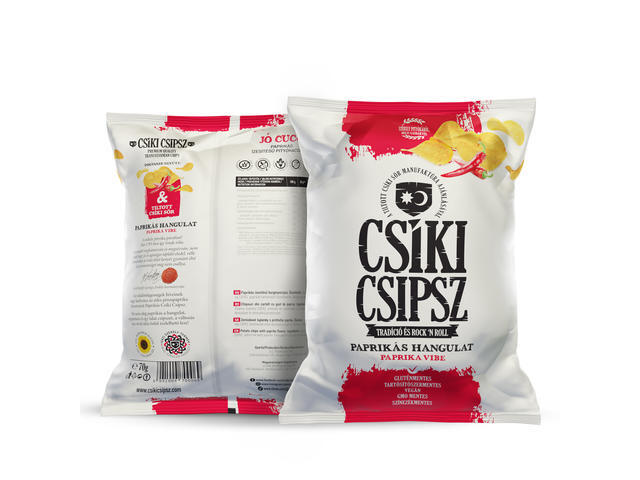 Csíki Csipsz cu Paprica 60g