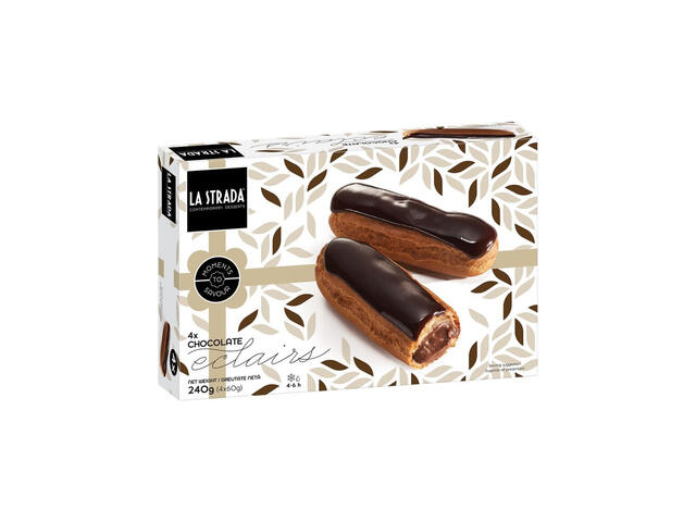 Ecler cu umplutura de ciocolata La Strada, 4 x 60 g