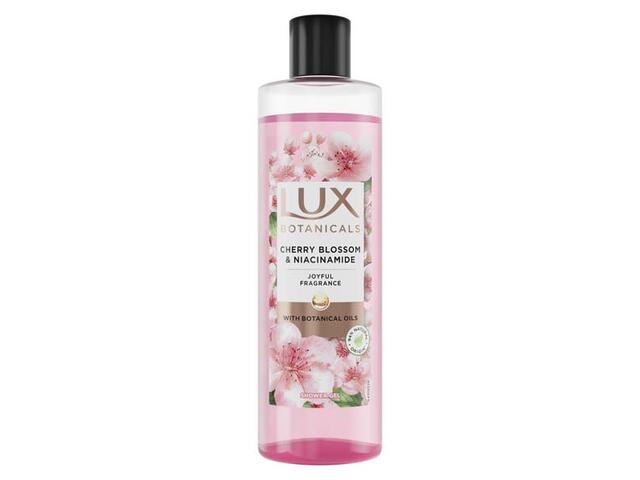 Gel De Dus Lux Botanicals Cu Parfum De Floare De Cires si Niacinamida 480ML