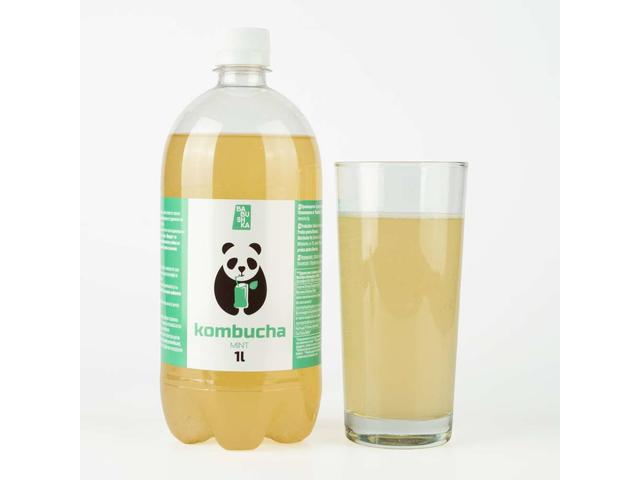 KOMBUCHA MENTA 1L BABUSHKA