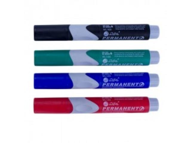 Permanent marker cu grip varf rotund Willgo -verde