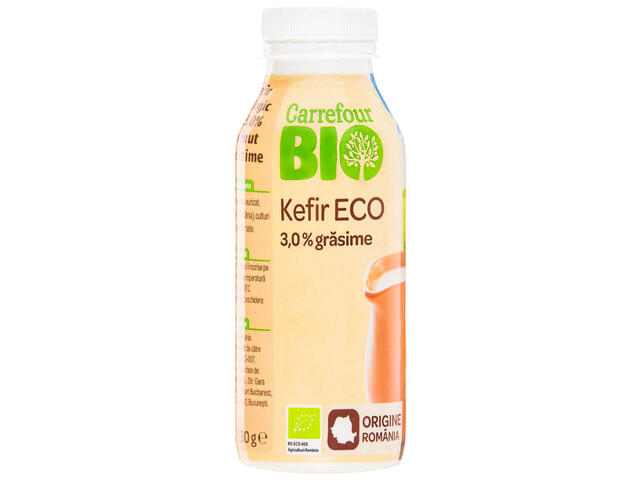 Chefir ecologic 3% grasime 330 g Carrefour BIO