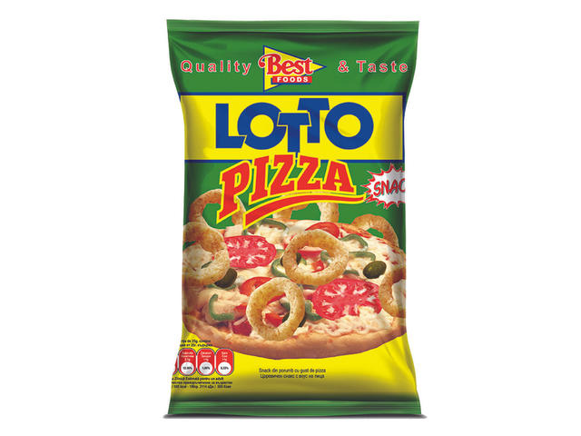 Snacks Lotto cu aroma de pizza, 75 g