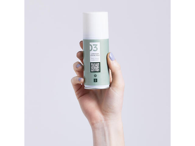 LUBRIFIANT LANȚ BICICLETĂ AEROSOL VREME USCATĂ 100 ML