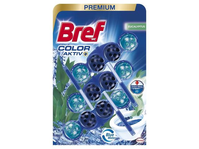 Bref Color Aktiv Aparat rezerva wc eucalypt 3x50g