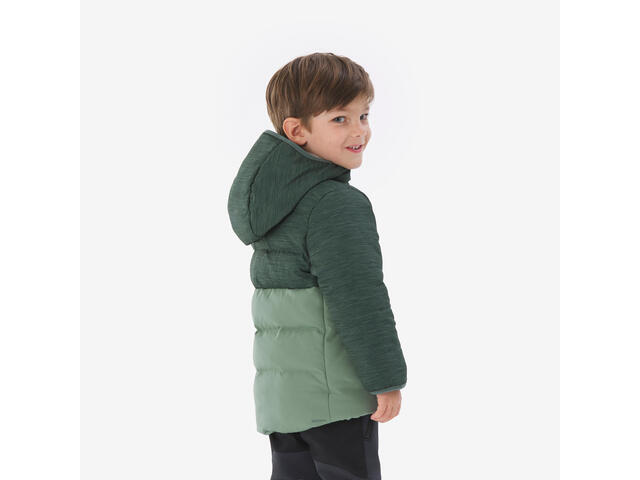 Geacă Drumeție la munte NH500 Verde Copii 2-6 ani - 96-102cm 3-4A