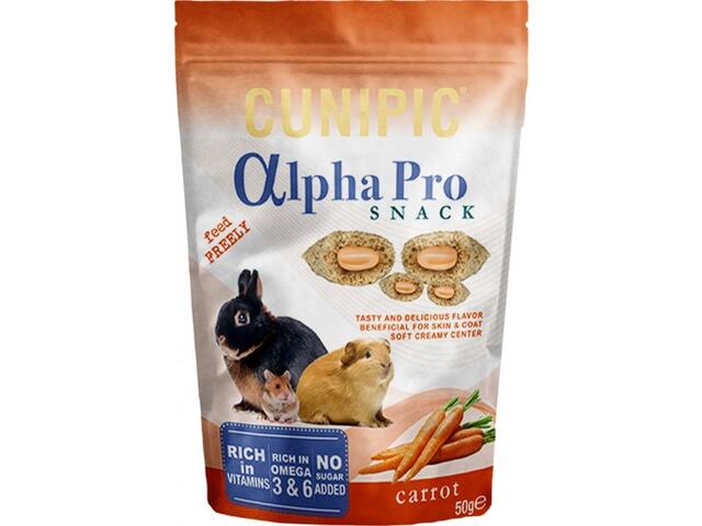 CUNIPIC ALPHA PRO SNACK MORCOV 50G