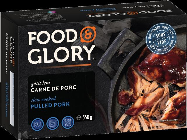 Food & Glory. Carne De Porc Gatita Lent Sous Vide 550G