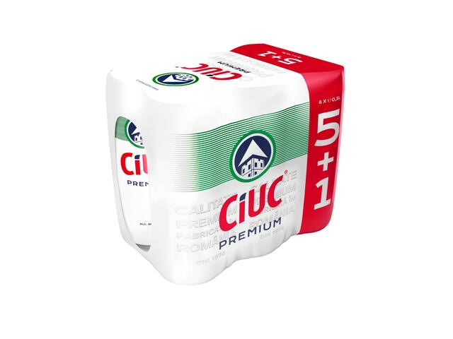 Bere Doza Ciuc Premium 0.5L/6 Pack (5+1)