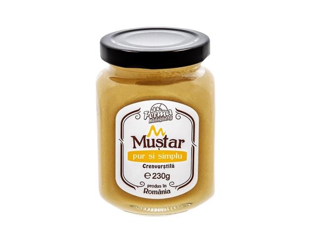 CRENVURSTILA MUSTAR 230GR PUR SI SIMPLU