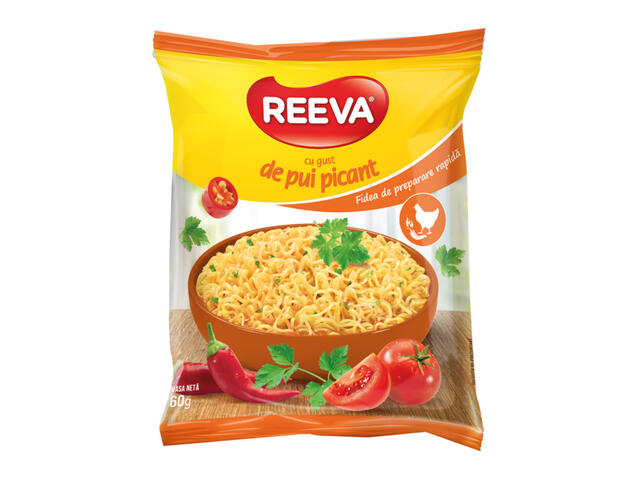 Fidea instant Reeva cu pui picant 60 g