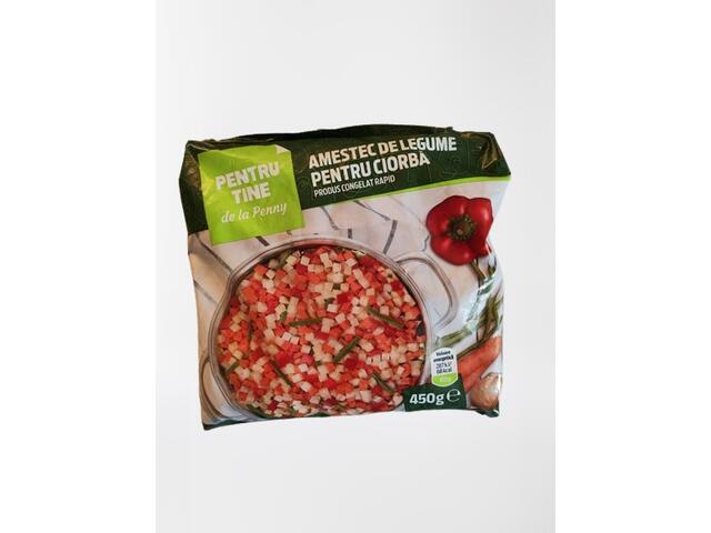 Pentru tine de la PENNY Amestec de legume pentru ciorba produs congelat rapid 450 g