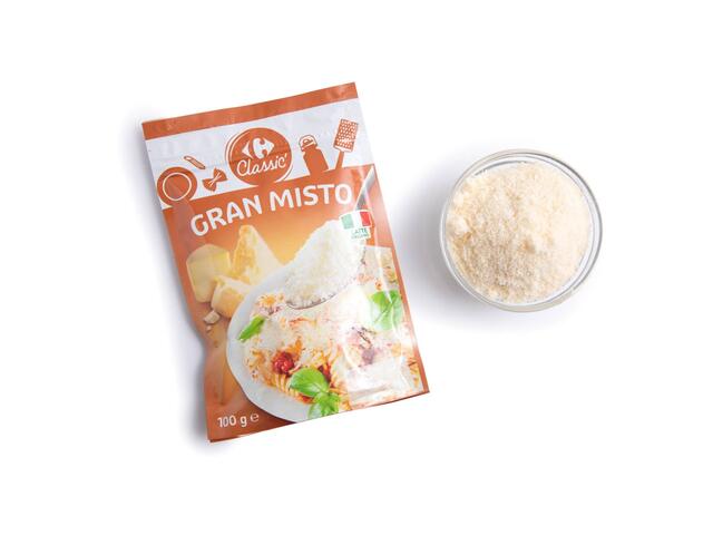 Branza rasa Gran Misto Carrefour Classic 100g