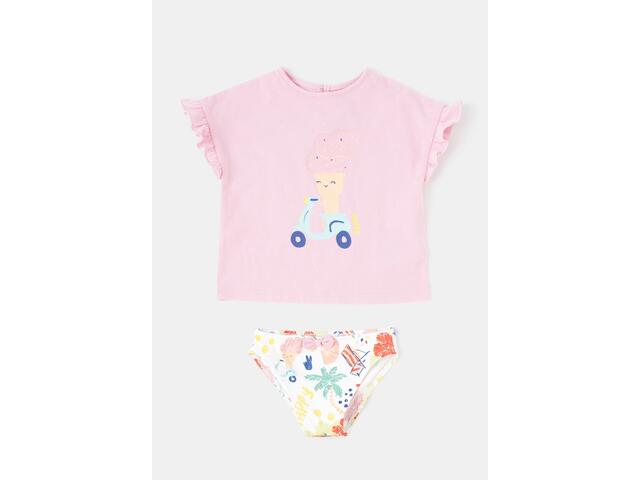 Set tricou si slip Tex Baby 6/48 luni