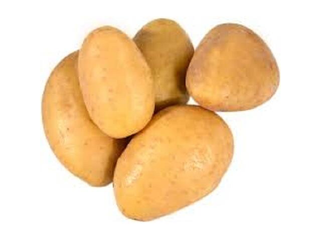 Cartofi albi spalati punga 3 kg