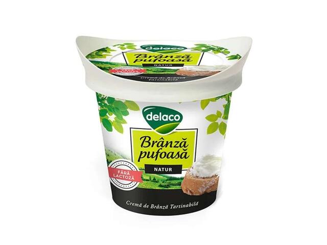 Delaco Branza pufoasa fara lactoza 140 g