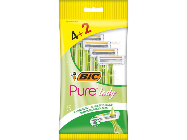 Aparat ras (3 lame) BIC Pure3 P4+2