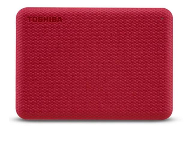 HDD Extern Toshiba Canvio Advance, 1TB, USB 3.2 (Rosu)