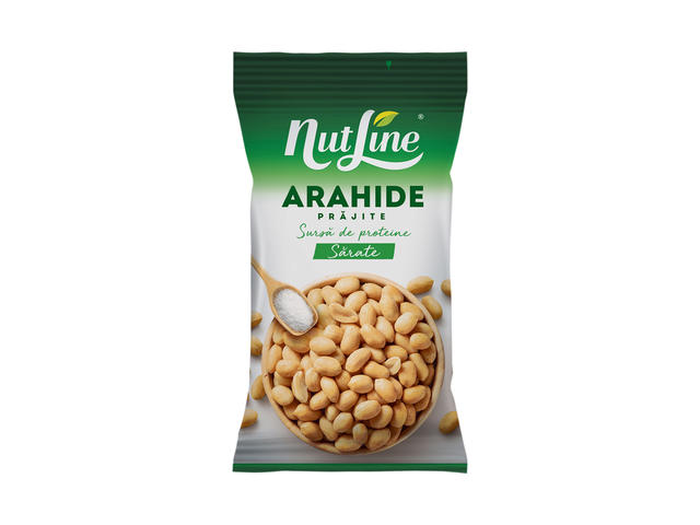 ARAHIDE PRAJITE CU SARE NUTLINE 300G