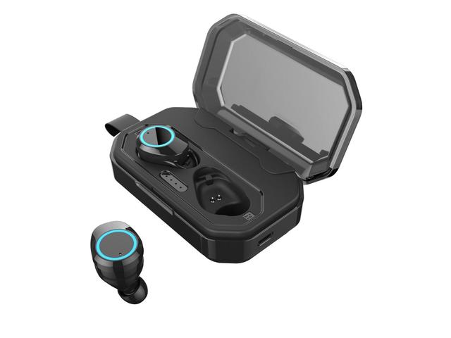 Casti bluethoot X6 TWS, wireless, model sport, bluethoot 5.0V, waterproof, in ureche, negru