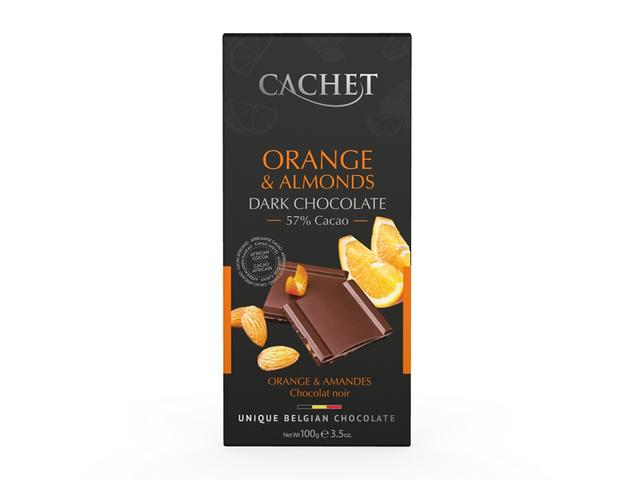 CACHET CIOCOLATA DARK MIGDALE/MIERE 100G