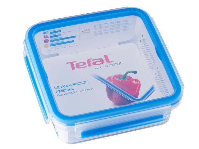 Caserola patrata 0.85L, material plastic, Tefal