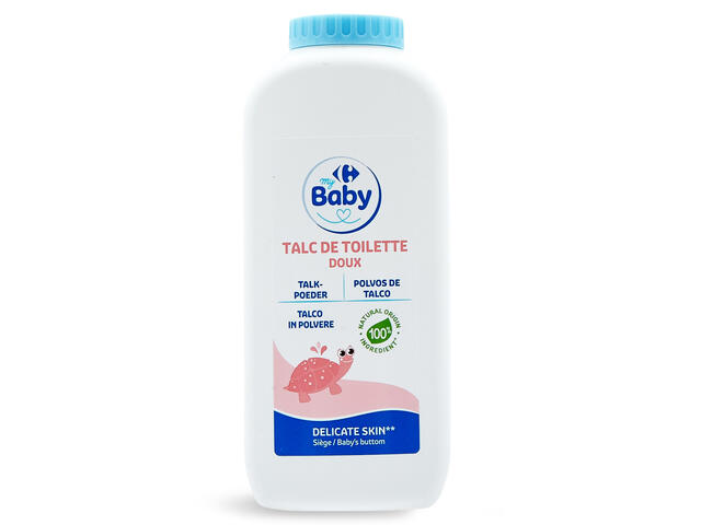 Pudra De Talc Carrefour Baby 250 G