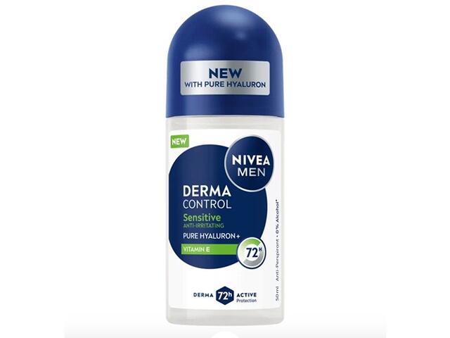 Nivea M.deo rol.derm.contr.sens. 50 ml