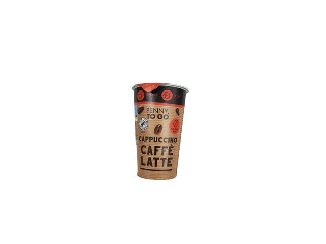 PENNY To Go Cappuccino Caffè Latte Bautura pe baza de lapte semidegresat 250 ml