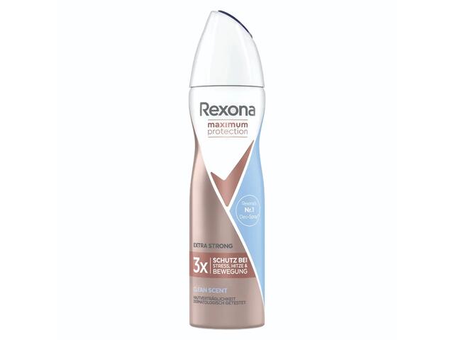 Deodorant spray Rexona Maximum Protection Clean Scent 150 ML