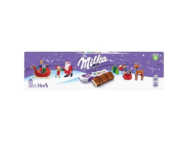 Milka Milkinis batoane de ciocolata cu lapte si crema lapte 2x87.5g