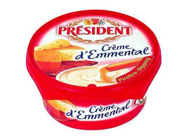 Creme branza President Emmental 125g