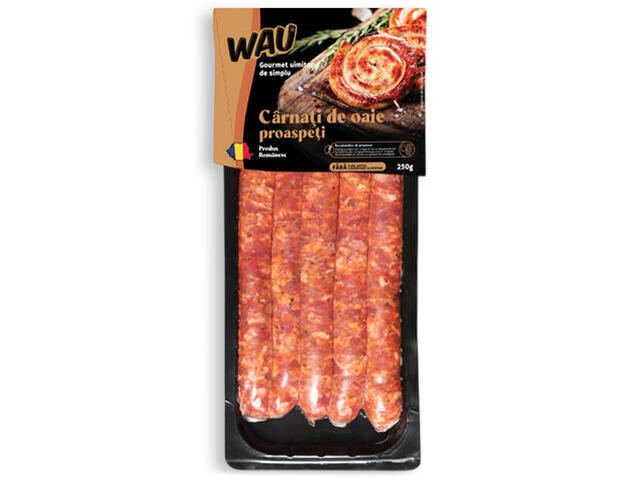 Carnati de oaie proaspeti WAU 250g