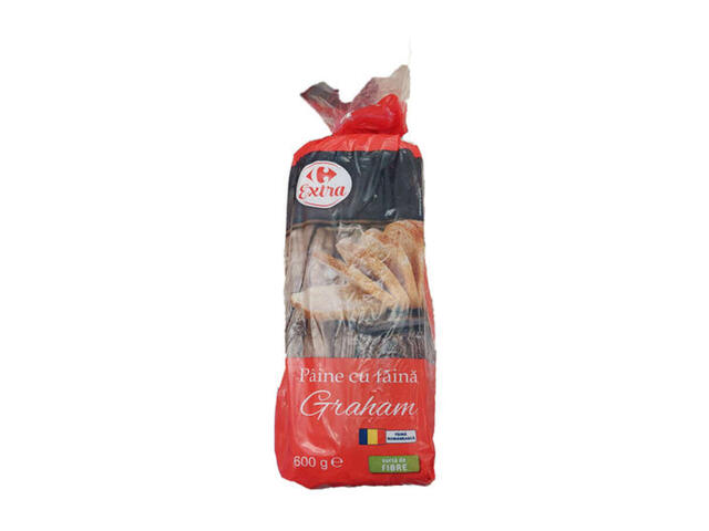 Carrefour Extra Paine cu faina graham 600g