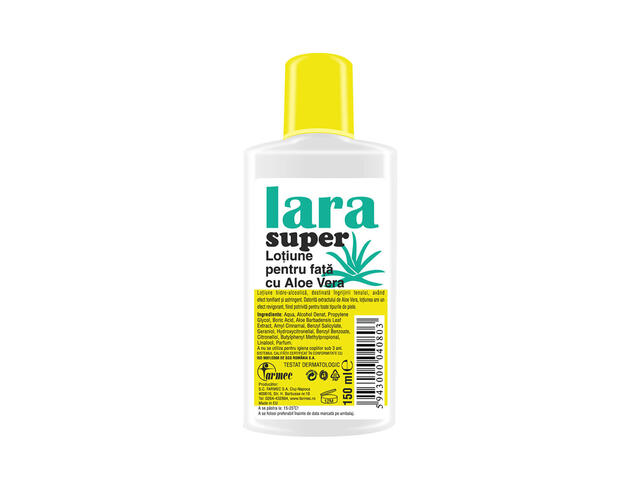 Lotiune pentru fata Lara Super cu Aloe Vera