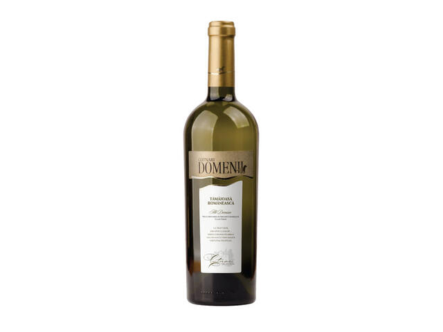Vin alb demisec Domenii Cotnari Tamaioasa Romaneasca, 0.75 l